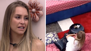 BBB21: Carla Diaz dorme com boneco de Arthur - Reprodução/TV Globo