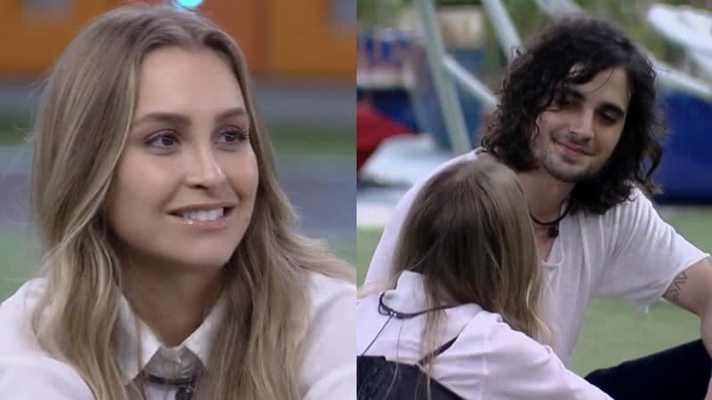 BBB21: Cada vez mais próxima de Fiuk, Carla Diaz vibra com ligação entre os dois: “Feliz com a gente” - Reprodução/TV Globo