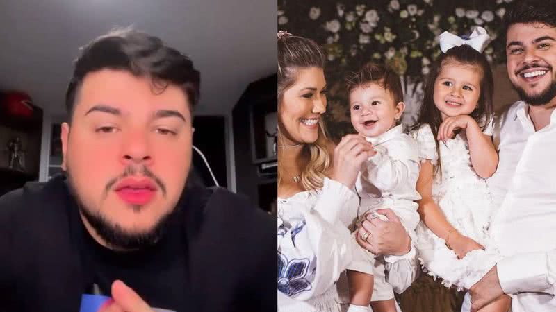 Sertanejo Cristiano revela que família inteira testou positivo para a Covid-19 - Arquivo Pessoal