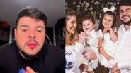 Sertanejo Cristiano revela que família inteira testou positivo para a Covid-19 - Arquivo Pessoal