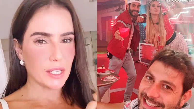 Deborah Secco dá alfinetada em Caio e Rodolffo e diz que eles estão prejudicando jogo de sister - Reprodução/Instagram