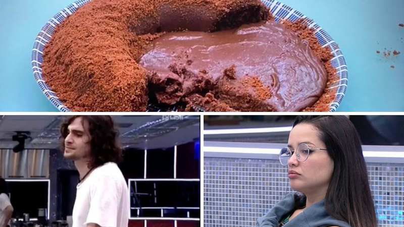 Imagem Opinião: No 'BBB21', treta entre Fiuk e Juliette após disputa por bolo de chocolate é o momento mais ridículo da edição