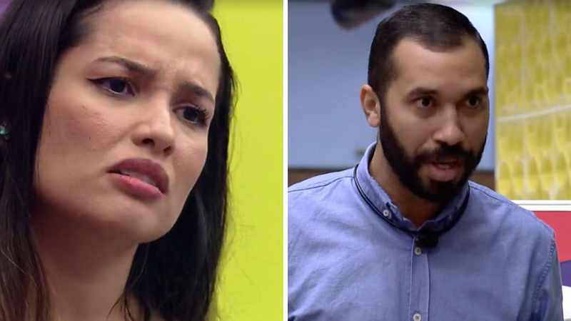 BBB21: Carla Diaz envenena e Juliette se choca ao descobrir fofoca de Gilberto - Reprodução/TV Globo