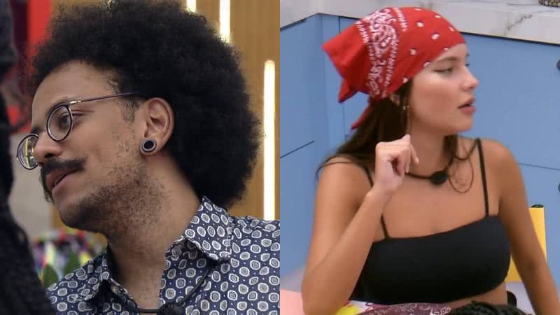 BBB21: João tira sarro de Thaís, deixa a sister irritada e gera climão na casa: "Não piso mais nessa piscina" - Reprodução/TV Globo