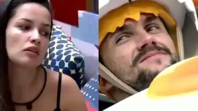 BBB21: Ainda abismada, Juliette comenta a coragem de Carla Diaz em ter se ajoelhado para Arthur: “Me respeita” - Reprodução/TV Globo