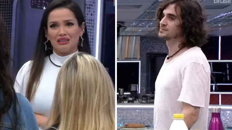 BBB21: Juliette e Fiuk se desentendem, clima pesa e sister se desespera: "Não aguento mais" - Reprodução/TV Globo