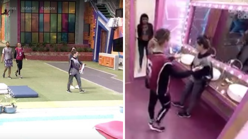 Imagem BBB21: Juliette dá piti após perder prova do líder, recusa abraço de sister e treta feio com brother: "Tô triste"