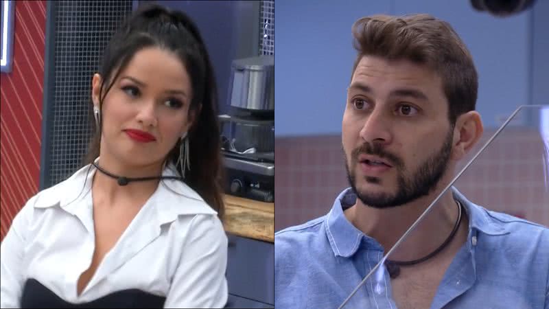 BBB21: Decepcionada, Juliette enfrenta Caio e dá alfinetada após descobrir votos: "Tô achando bonito" - Reprodução/TV Globo