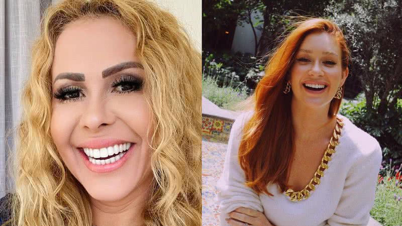 Marina Ruy Barbosa exalta mudança de Joelma e aprova visual - Arquivo Pessoal