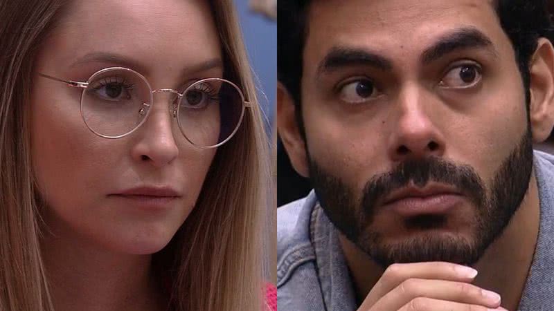 Carla Diaz e Rodolffo disputam paredão no BBB21 - Reprodução/TV Globo