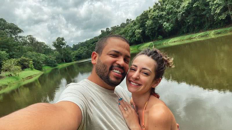 Projota ganha declaração da esposa - Instagram