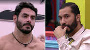 BBB21: Revoltado com acusações, Rodolffo ameaça vingança contra Gilberto - Reprodução/TV Globo