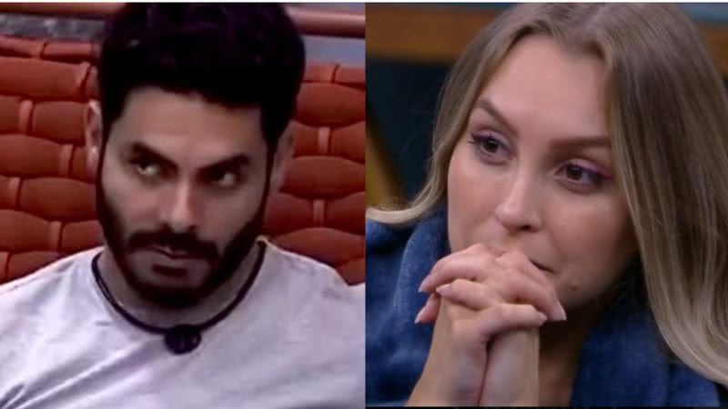 BBB21: Ainda sem entender retorno de Carla Diaz, Rodolffo garante e colocará sister no Paredão - Reprodução/TV Globo