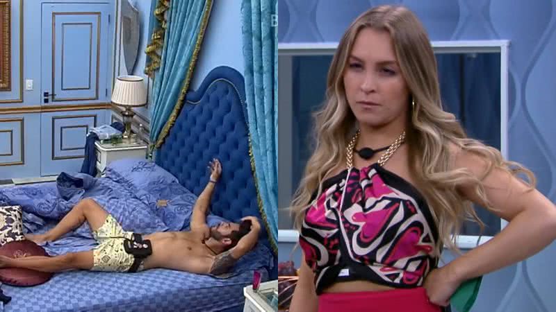 BBB21: Mal sabe ele! Rodolffo diz que Carla Diaz está levando bronca de Ana Maria Braga: "Dando espetadas" - Reprodução/TV Globo