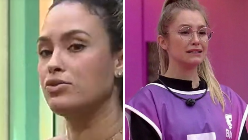 Imagem BBB21: Sarah faz graves acusações contra Carla Diaz: "Tem semanas que eu tô observando isso"