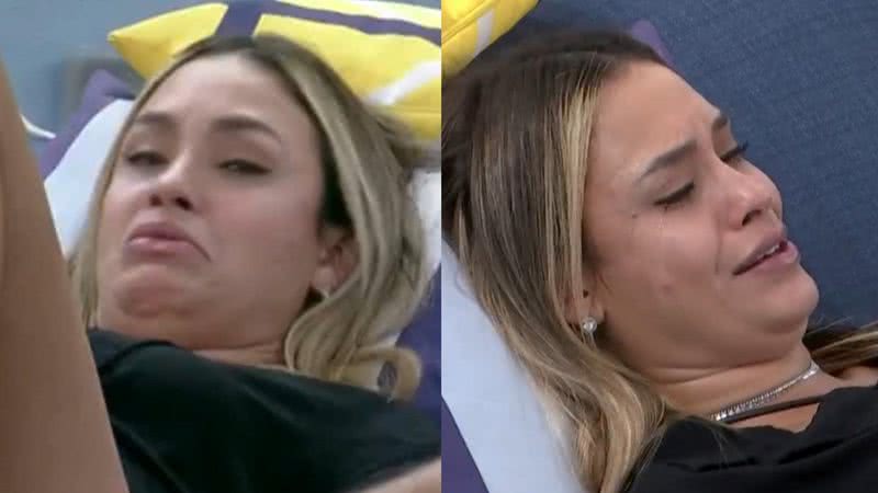 BBB21: Pesou? Desestabilizada, Sarah não aguenta a pressão após desentendimento com Viih Tube e chora: “Tom agressivo” - Reprodução/TV Globo