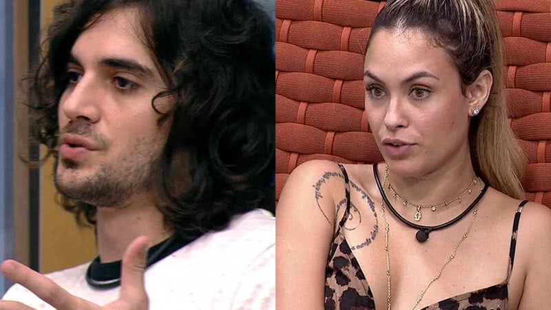 Sarah e Fiuk acreditam que estão com tudo no BBB21 - Reprodução/TV Globo