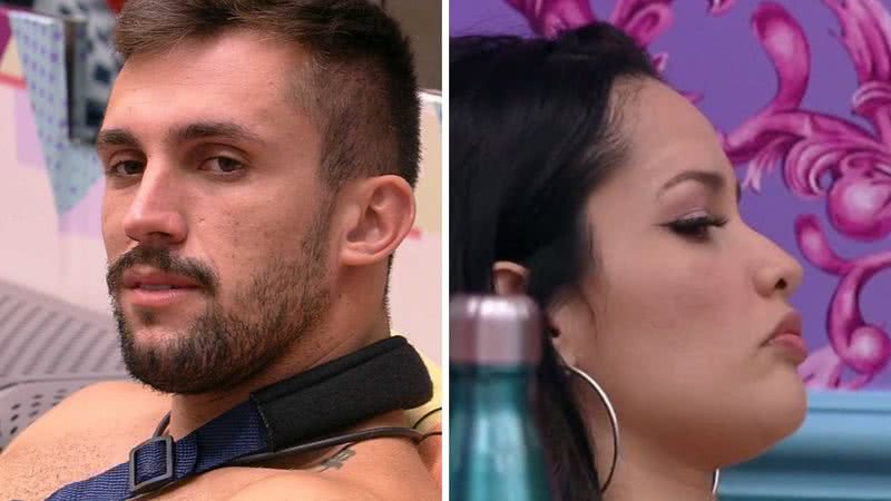 BBB21: Em treta na sala, Arthur e Juliette trocam ofensas e sister perde a paciência - Reprodução/TV Globo