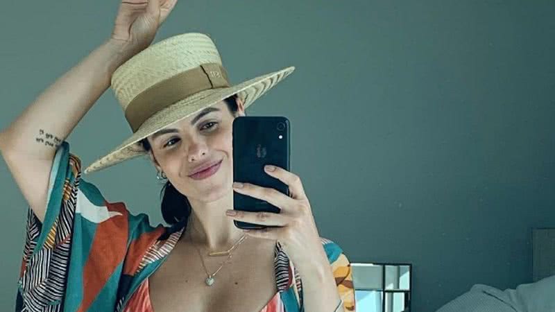 Após ser mãe, Sthefany Brito exibe corpo real e sem retoques em foto de biquíni - Reprodução/TV Globo