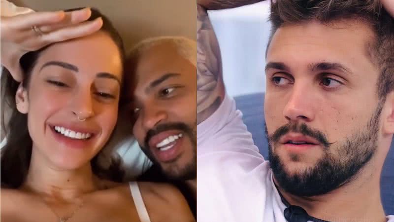 Esposa de Projota se diverte com relação do marido com Arthur no BBB21 - Instagram/TV Globo