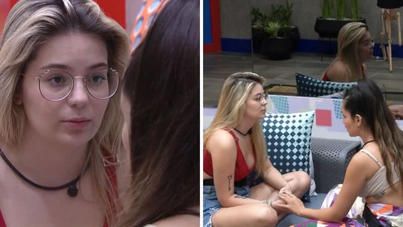 Viih Tube se irrita com chance de ir ao paredão e troca farpas com Juliette - Reprodução/TV Globo