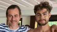 Os atores João e Rafael Vitti contracenarão juntos como pai e filho na próxima novela das 6; veja a primeira foto do veterano caracterizado ao lado do primogênito - Reprodução/Instagram