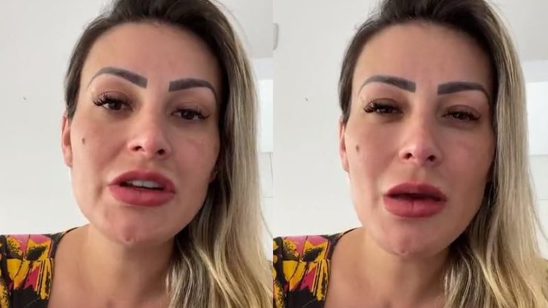 Andressa Urach não consegue quitar fatura e entrega problemas financeiros - Reprodução / Instagram