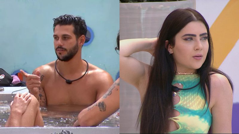 BBB22: Rodrigo alfineta Jade Picon e diz que sister foge do jogo: “Ela sai” - Reprodução/Globo