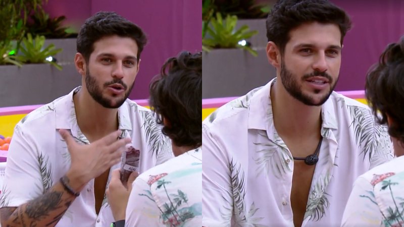 BBB22: Emparedado, Rodrigo se revolta e detona sister: “Não consigo ouvir a voz” - Reprodução/Globo