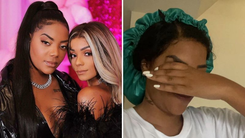 A cantora Ludmilla teve uma reação hilária ao ver a primeira chamada da esposa na tela da TV Globo; confira o que ela disse sobre a participação da dançarina no reality - Reprodução/Instagram