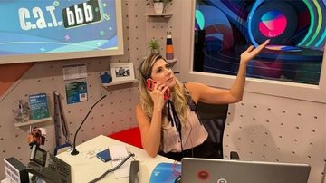 Boninho mostra primeira imagem de Dani Calabresa no “CAT BBB” - Reprodução/Instagram