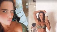 Deborah Secco ostenta curvas acentuadas e barriguinha esculpida de biquíni - Reprodução / Instagram