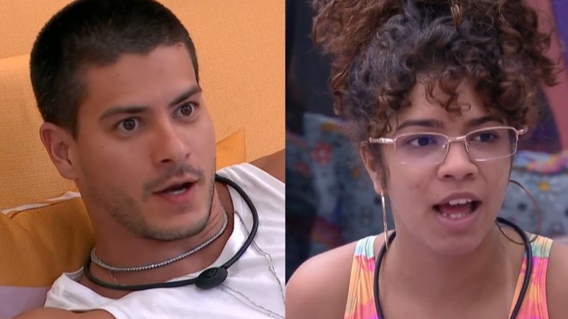 BBB22: Equipe de Arthur e Maria compram briga fora do jogo: "Não sai correndo” - Reprodução / TV Globo