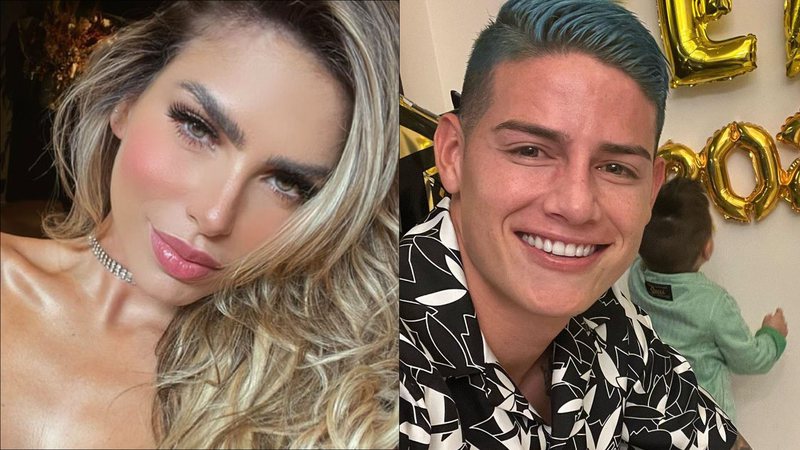 Em segredo, Erika Schneider viaja ao Catar para encontrar o affair James Rodríguez - Reprodução/Instagram