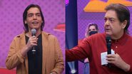 Faustão coloca filho contra parede e pergunta sobre vida amorosa: “Aprendeu?” - Reprodução / TV Band