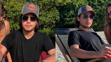 Aos 17 anos, filho de Faustão assume namoro com modelo de 33 anos - Reprodução/Instagram