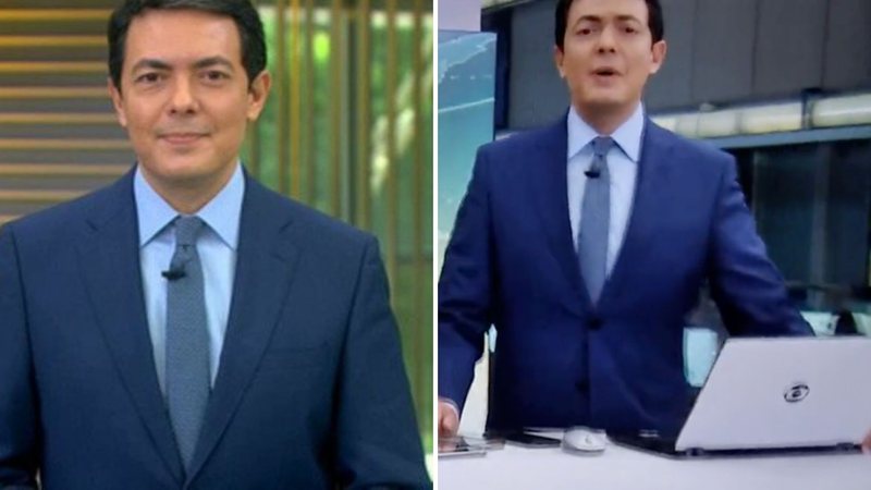 Pane no início do 'Jornal Hoje' assusta telespectadores e gera comentários na web - Reprodução/TV Globo