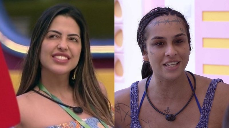 Laís pede desculpas para Linn da Quebrada no BBB22 - Reprodução/Globo