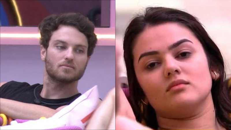 BBB22: Após pegação, Lucas mente e rejeita Eslovênia em seu grupo: "Não encaixo" - Reprodução/TV Globo