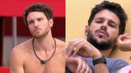 BBB22: Climão! Lucas nega aliança com Rodrigo: "Como quer que confie em você?" - Reprodução/TV Globo