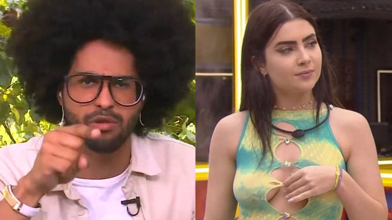 BBB22: Luciano descobre alfinetada de Jade Picon e se revolta: "Não tinha visto" - Reprodução / TV Globo