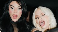 Luísa Sonza e Pabllo Vittar sensualizam de maiô preto - Reprodução/Instagram