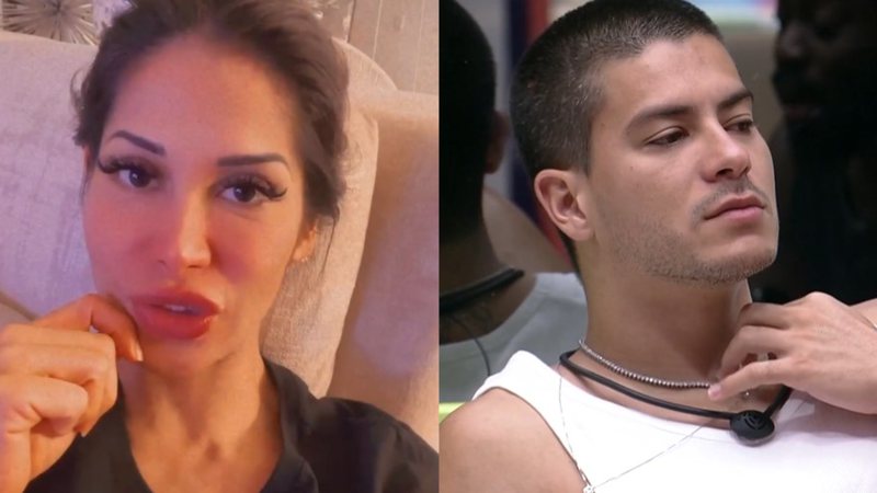 BBB22: Maíra Cardi se preocupa com Arthur Aguiar: "Ele tá destruído" - Reprodução / Instagram