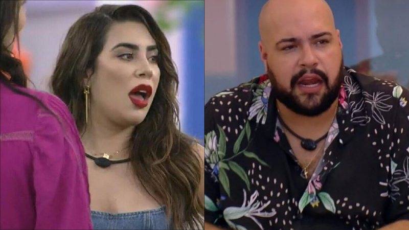 BBB22: Naiara Azevedo detona combinação de votos e irrita Tiago Abravanel: "Nada a ver" - Reprodução/TV Globo