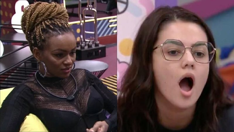 BBB22: Natália diz que Eslovênia tenta ser Juliette Freire: "Está forçando" - Reprodução/TV Globo