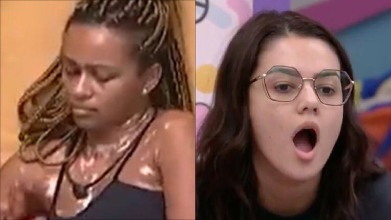 BBB22: Natália se faz de sonsa e finge que não deu cobra para Eslovênia: "Assustei" - Reprodução/TV Globo