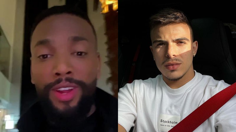 Nego do Borel intimida Thomaz Costa após alfinetadas: "Porrada no filho da put*" - Reprodução/Instagram