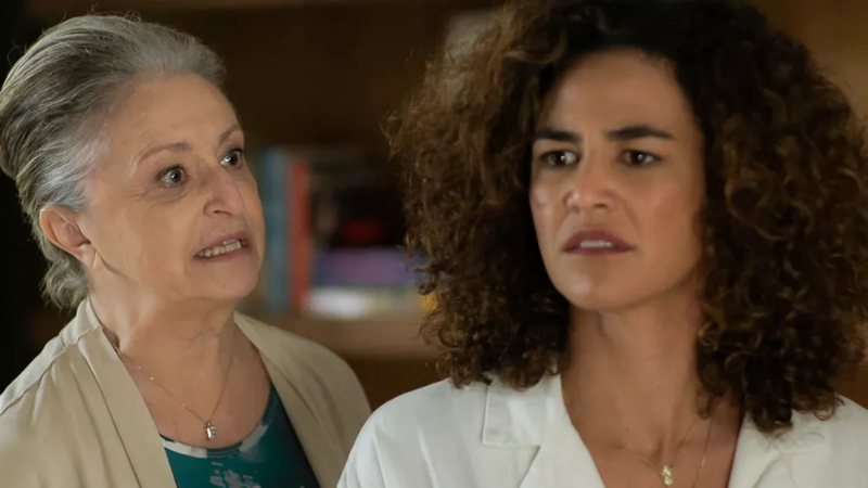 Nos próximos capítulos, Rose e Celina descem o nível e vão se ofender até saírem no tapa; confira o que vai acontecer entre as duas na trama - Reprodução/TV Globo