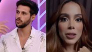 BBB22: Rodrigo se empolga e dá com a cara no chão ao ver mensagens de Anitta - Reprodução/TV Globo