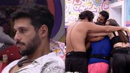 Rodrigo faz discuso para sisters antes da eliminação - Reprodução/Globo